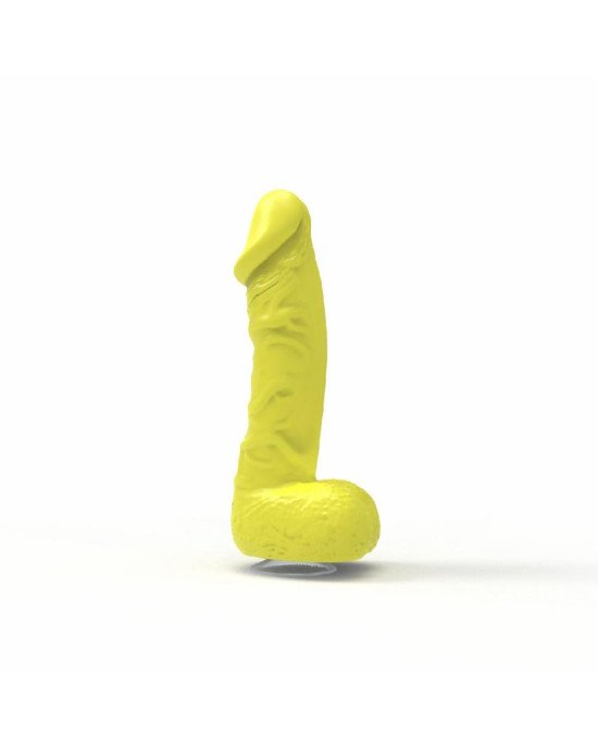 Крафтове мило-член із присоскою Pure Bliss MINI Yellow, натуральне Крафтове мило-член із присоскою Pure Bliss MINI Yellow, натуральне