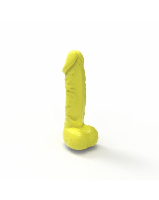 Крафтове мило-член із присоскою Pure Bliss MINI Yellow, натуральне Крафтове мило-член із присоскою Pure Bliss MINI Yellow, натуральне
