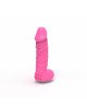 Крафтове мило-член із присоскою Pure Bliss BIG Pink, натуральне Крафтове мило-член із присоскою Pure Bliss BIG Pink, натуральне
