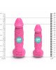 Крафтове мило-член із присоскою Pure Bliss BIG Pink, натуральне Крафтове мило-член із присоскою Pure Bliss BIG Pink, натуральне