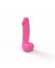 Крафтове мило-член із присоскою Pure Bliss BIG Pink, натуральне Крафтове мило-член із присоскою Pure Bliss BIG Pink, натуральне