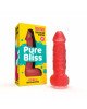 Крафтове мило-член із присоскою Pure Bliss BIG Red, натуральне Крафтове мило-член із присоскою Pure Bliss BIG Red, натуральне