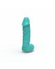 Крафтове мило-член із присоскою Pure Bliss BIG Turquoise, натуральне Крафтове мило-член із присоскою Pure Bliss BIG Turquoise, натуральне