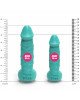 Крафтове мило-член із присоскою Pure Bliss BIG Turquoise, натуральне Крафтове мило-член із присоскою Pure Bliss BIG Turquoise, натуральне