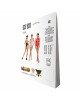 Бодістокінг з декольте Passion BS088 white, імітація корсетної шнурівки Бодістокінг з декольте Passion BS088 white, імітація корсетної шнурівки
