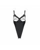 Боді з екошкіри CELINE BODY black S/M — Passion: з доступом, відкритий Боді з екошкіри CELINE BODY black S/M — Passion: з доступом, відкритий