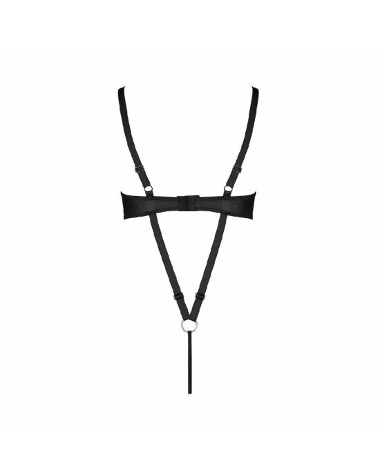 Боді з екошкіри CELINE BODY black S/M — Passion: з доступом, відкритий Боді з екошкіри CELINE BODY black S/M — Passion: з доступом, відкритий