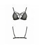 Бюстгальтер-стрепи Meggy Bra black XXL/XXXL — Passion Exclusive Бюстгальтер-стрепи Meggy Bra black XXL/XXXL — Passion Exclusive