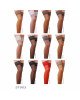 Панчохи ST003 3/4 beige — Passion: класичні, на ажурній силіконовій резинці Панчохи ST003 3/4 beige — Passion: класичні, на ажурній силіконовій резинці