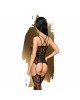 Бодістокінг Penthouse Magical Mistress XL Black, відкритий доступ, квітковий декор, імітація панчіх Бодістокінг Penthouse Magical Mistress XL Black, відкритий доступ, квітковий декор, імітація панчіх