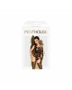 Бодістокінг Penthouse Magical Mistress S/L Black, відкритий доступ, квітковий декор, імітація панчіх Бодістокінг Penthouse Magical Mistress S/L Black, відкритий доступ, квітковий декор, імітація панчіх