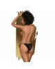 Трусики-сліпи Penthouse Too Hot To Be Real L/XL Black, мереживо, регульована посадка Трусики-сліпи Penthouse Too Hot To Be Real L/XL Black, мереживо, регульована посадка