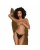 Трусики-сліпи Penthouse Too Hot To Be Real L/XL Black, мереживо, регульована посадка Трусики-сліпи Penthouse Too Hot To Be Real L/XL Black, мереживо, регульована посадка