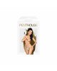 Трусики-стрінги Penthouse Open Secret Light L/XL Pink, відкритий доступ, декор з мережева та каменю Трусики-стрінги Penthouse Open Secret Light L/XL Pink, відкритий доступ, декор з мережева та каменю
