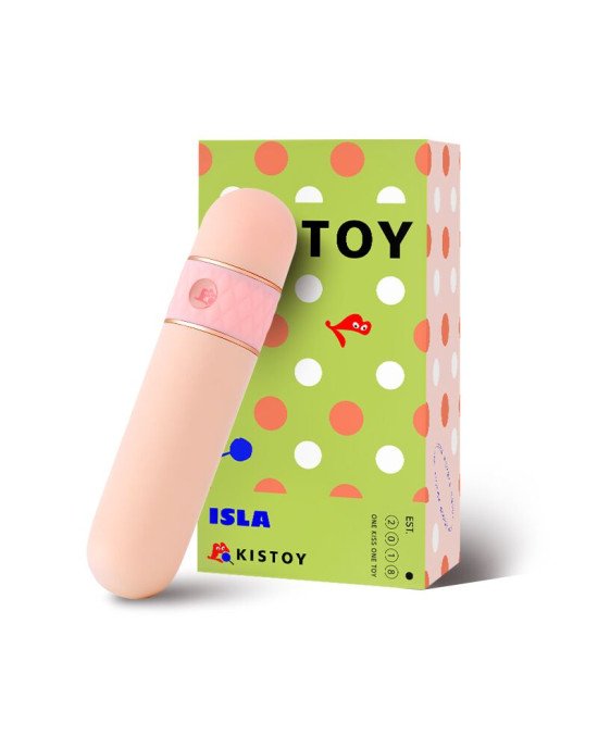 Вакуумний вібратор KisToy ISLA Pink Вакуумний вібратор KisToy ISLA Pink