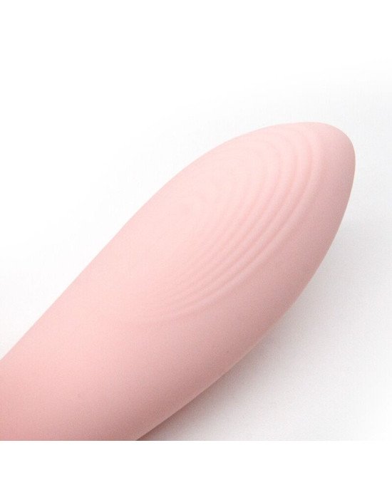 Вакуумний вібратор Kistoy Tina Mini Light Pink, вагінально-кліторальний Вакуумний вібратор Kistoy Tina Mini Light Pink, вагінально-кліторальний