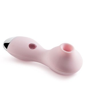 Вакуумний стимулятор KisToy Polly Pink Вакуумний стимулятор KisToy Polly Pink