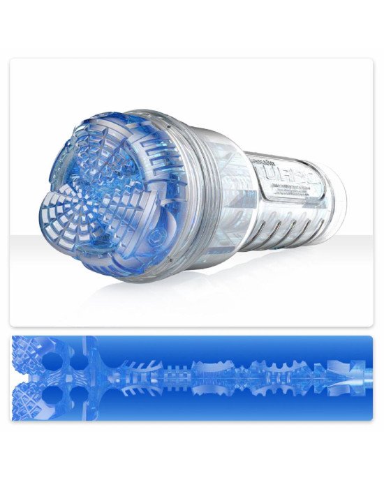 Мастурбатор Fleshlight Turbo Core Blue Ice, оральний секс (глибоке горло) Мастурбатор Fleshlight Turbo Core Blue Ice, оральний секс (глибоке горло)