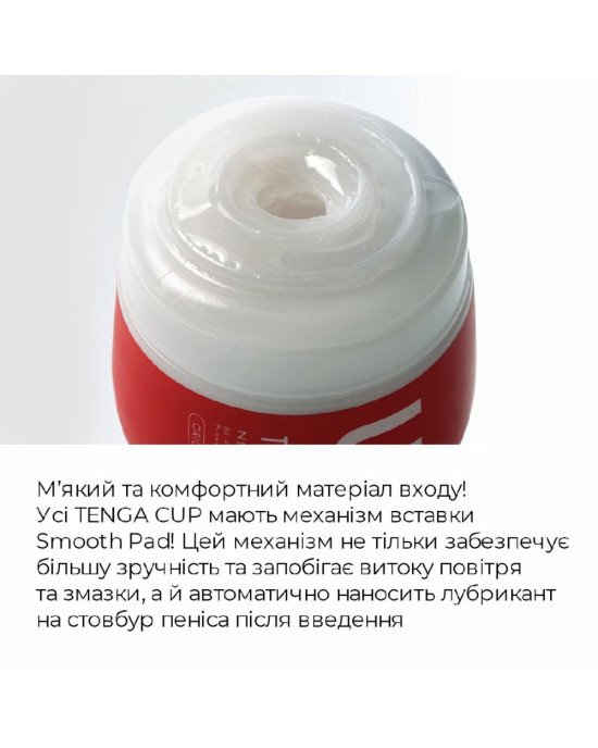 Мастурбатор Tenga US Deep Throat (Original Vacuum) Cup GENTLE (глибока глотка велика)