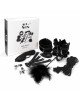 Набір БДСМ Art of Sex - Soft Touch BDSM Set, 9 предметів, Чорний Набір БДСМ Art of Sex - Soft Touch BDSM Set, 9 предметів, Чорний