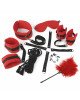 Набір БДСМ Art of Sex - Soft Touch BDSM Set, 9 предметів, Червоний Набір БДСМ Art of Sex - Soft Touch BDSM Set, 9 предметів, Червоний