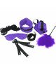 Набір БДСМ Art of Sex - Soft Touch BDSM Set, 9 предметів, Фіолетовий