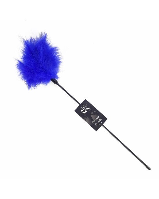 Лоскітка синя Art of Sex - Feather Paddle, перо молодого індика Лоскітка синя Art of Sex - Feather Paddle, перо молодого індика