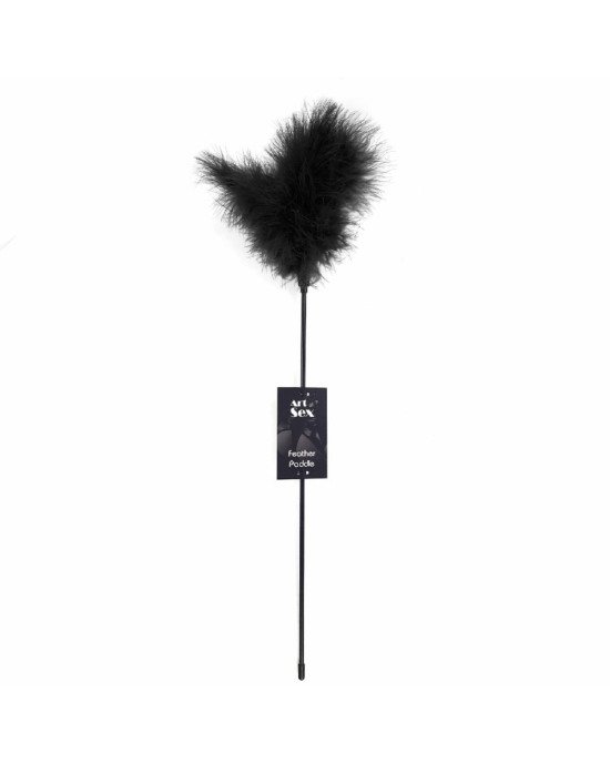 Лоскітка чорна Art of Sex - Feather Paddle, перо молодого індика Лоскітка чорна Art of Sex - Feather Paddle, перо молодого індика