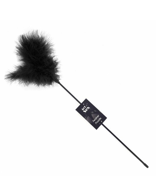 Лоскітка чорна Art of Sex - Feather Paddle, перо молодого індика Лоскітка чорна Art of Sex - Feather Paddle, перо молодого індика