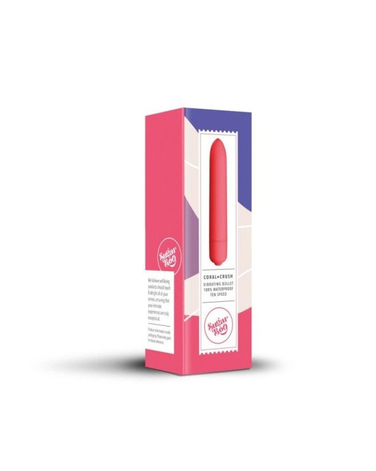 Віброкуля SugarBoo Coral Crush, 10 рівнів інтенсивності Віброкуля SugarBoo Coral Crush, 10 рівнів інтенсивності