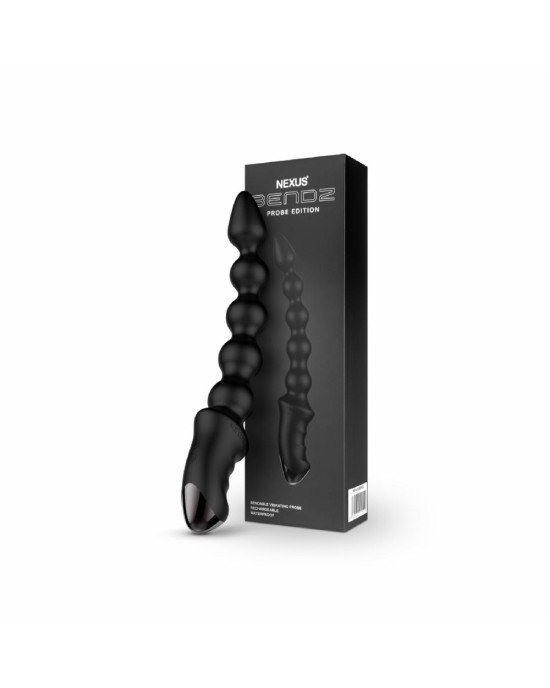 Анальний вібратор-буси Nexus BENDZ Bendable Vibrator Probe Edition, ефект пам’яті форми Анальний вібратор-буси Nexus BENDZ Bendable Vibrator Probe Edition, ефект пам’яті форми