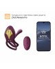 Смарт ерекційне кільце Zalo — BAYEK Velvet Purple, подвійне з ввідною частиною, пульт ДК Смарт ерекційне кільце Zalo — BAYEK Velvet Purple, подвійне з ввідною частиною, пульт ДК