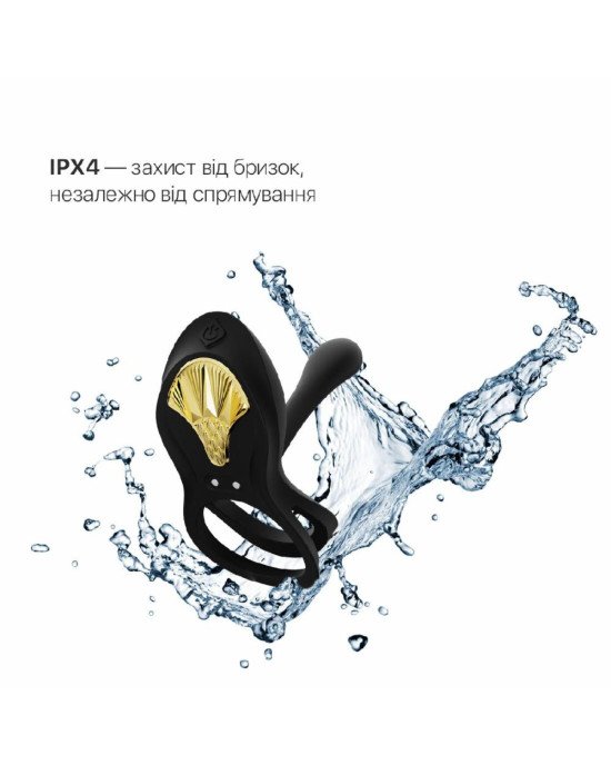 Смарт-ерекційне кільце Zalo - BAYEK Obsidian Black, подвійне з ввідною частиною, пульт ДК Смарт-ерекційне кільце Zalo - BAYEK Obsidian Black, подвійне з ввідною частиною, пульт ДК