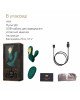 Смарт-вібратор у трусики Zalo - AYA Turquoise Green, насадка та пульт ДК