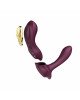 Смарт-вібратор у трусики Zalo - AYA Velvet Purple, насадка та пульт ДК