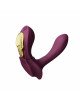 Смарт-вібратор у трусики Zalo - AYA Velvet Purple, насадка та пульт ДК