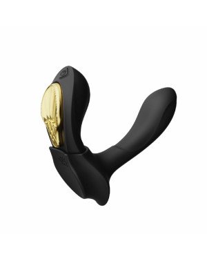 Смарт-вібратор у трусики Zalo - AYA Obsidian Black, насадка та пульт ДК