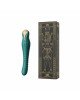 Смартвібратор-пульсатор Zalo — King Turquoise Green, кристал Swarovski Смартвібратор-пульсатор Zalo — King Turquoise Green, кристал Swarovski