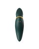 Вібратор 2в1 з язичком Zalo — Hero Jewel Green, кристал Swarovski Вібратор 2в1 з язичком Zalo — Hero Jewel Green, кристал Swarovski