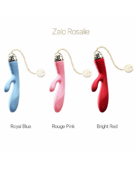 Смартвібратор-кролик Zalo — Rosalie Royal Blue