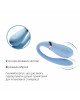 Смартвібратор для пар Zalo — Fanfan Royal Blue Смартвібратор для пар Zalo — Fanfan Royal Blue