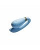 Смартвібратор для пар Zalo — Fanfan Royal Blue Смартвібратор для пар Zalo — Fanfan Royal Blue