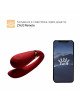 Смартвібратор для пар Zalo — Fanfan Bright Red Смартвібратор для пар Zalo — Fanfan Bright Red