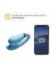 Смартвібратор для пар Zalo Fanfan set Royal Blue, пульт ДК