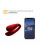 Смартвібратор для пар Zalo Fanfan set Bright Red, пульт ДК Смартвібратор для пар Zalo Fanfan set Bright Red, пульт ДК