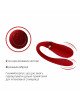 Смартвібратор для пар Zalo Fanfan set Bright Red, пульт ДК Смартвібратор для пар Zalo Fanfan set Bright Red, пульт ДК