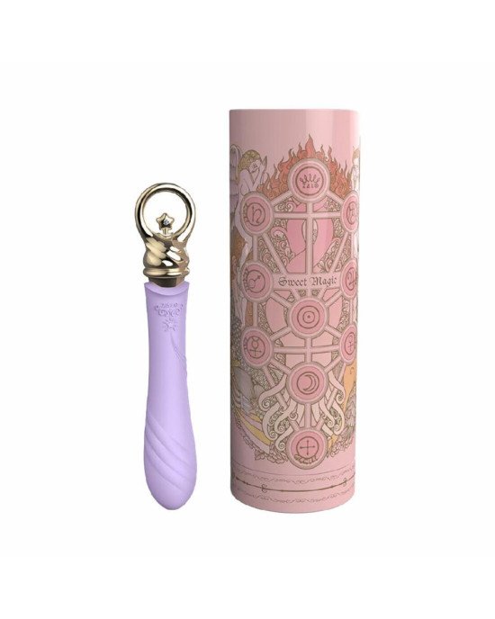 Вібратор для точки G із підігрівом Zalo Sweet Magic - Courage Fantasy Violet Вібратор для точки G із підігрівом Zalo Sweet Magic - Courage Fantasy Violet