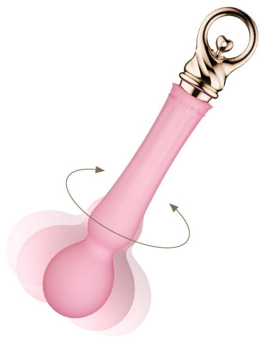 Вібромасажер із підігрівом Zalo Sweet Magic - Confidence Wand Fairy Pink Вібромасажер із підігрівом Zalo Sweet Magic - Confidence Wand Fairy Pink