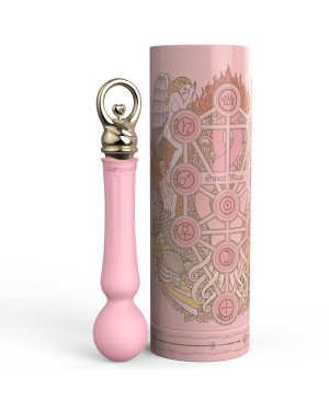 Вібромасажер із підігрівом Zalo Sweet Magic - Confidence Wand Fairy Pink