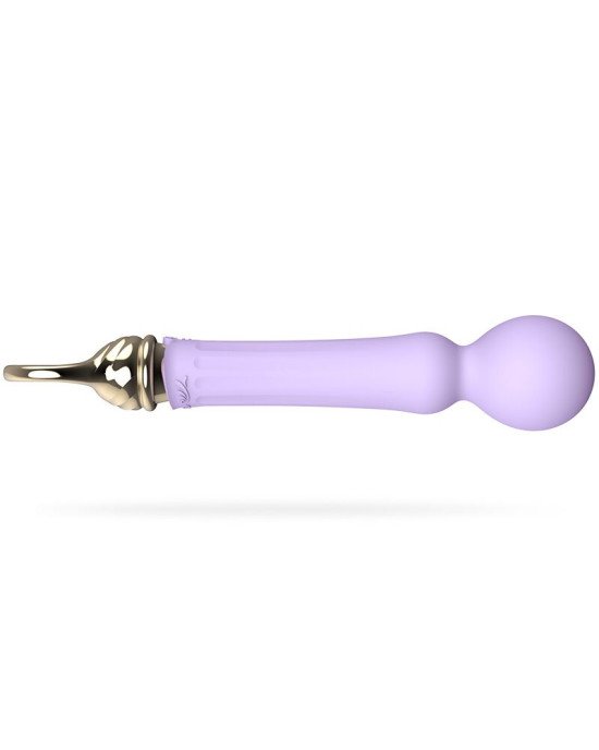 Вібромасажер із підігрівом Zalo Sweet Magic - Confidence Wand Fantasy Violet